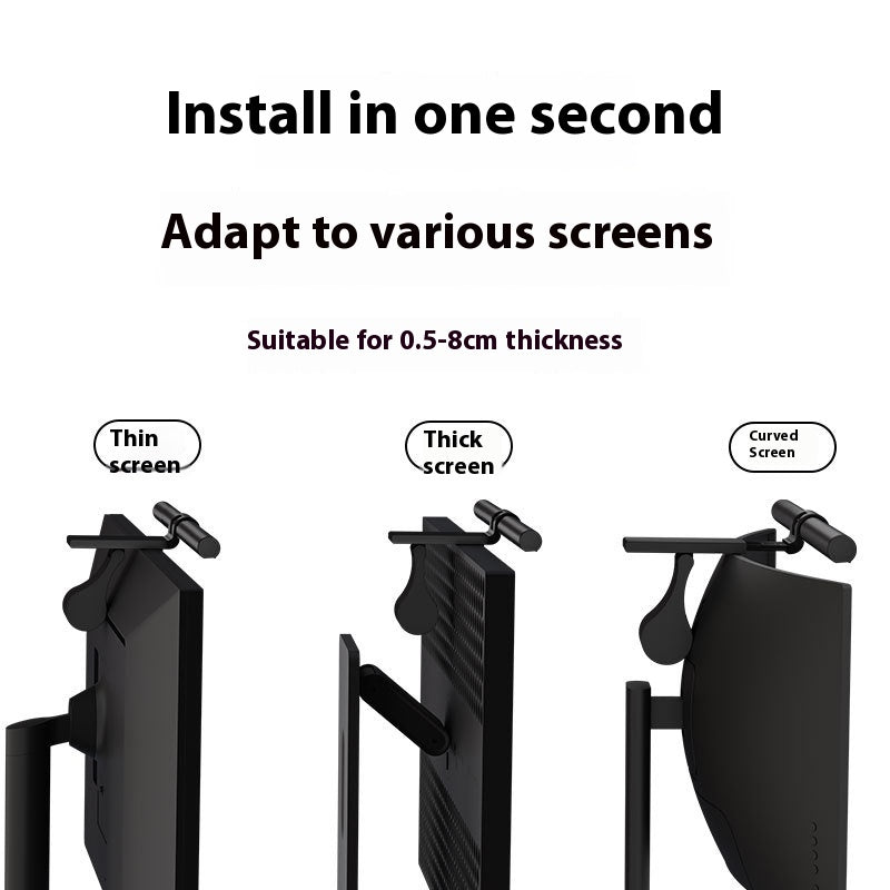 FocusBar Monitor Light — Glare-Free Screen Lighting